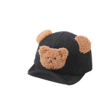 hatstyleco-baby-bear-black-courdoury-cap
